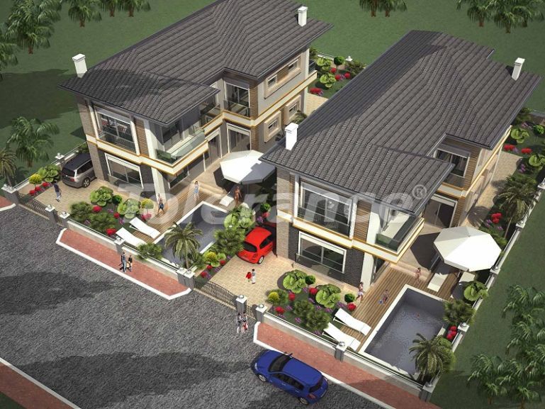 Villa from the developer in Döşemealtı, Antalya with pool - buy realty in Turkey - 46360