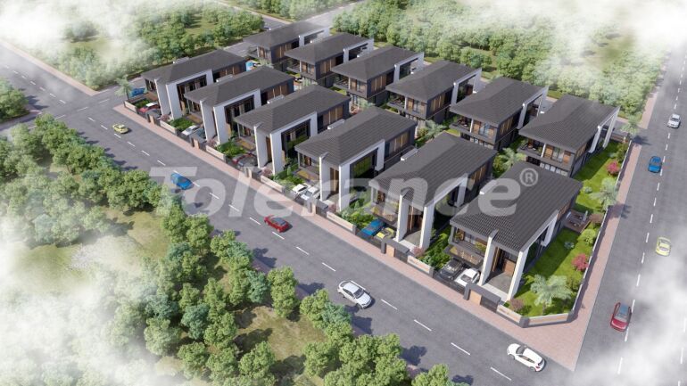 Villa from the developer in Döşemealtı, Antalya with pool with installment - 59770 Villa from the developer in Döşemealtı, Antalya with pool with installment - buy realty in Turkey - 59770