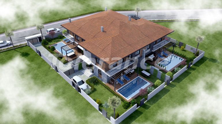 Villa from the developer in Döşemealtı, Antalya with pool - buy realty in Turkey - 68076