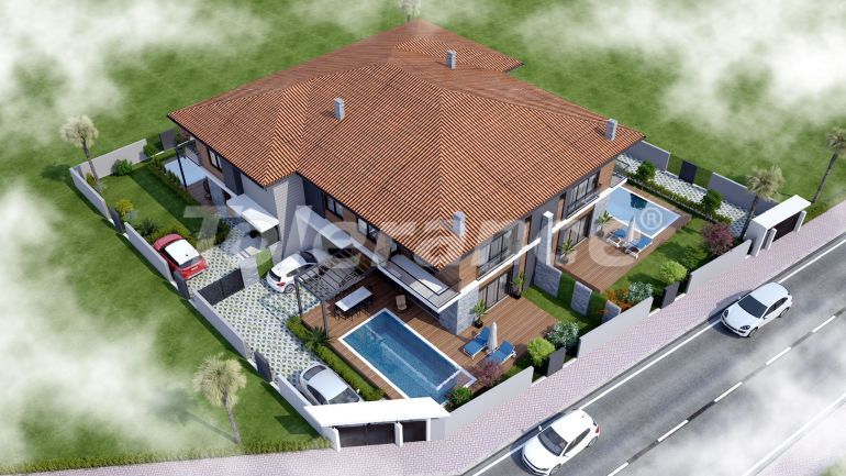 Villa from the developer in Döşemealtı, Antalya with pool - buy realty in Turkey - 68081
