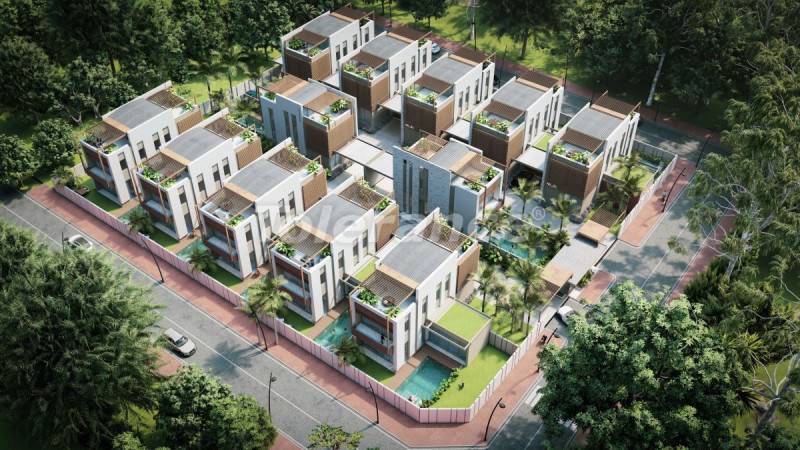 Villa van de ontwikkelaar in Döşemealtı, Antalya zwembad - onroerend goed kopen in Turkije - 78200