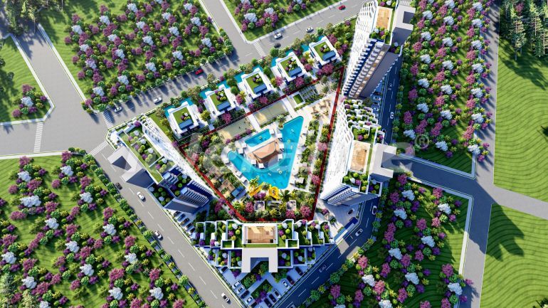 Villa du développeur еn Erdemli, Mersin piscine versement - acheter un bien immobilier en Turquie - 137523
