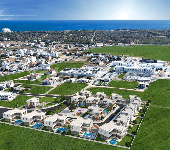 Villa vom entwickler in Famagusta, Nordzypern pool ratenzahlung - immobilien in der Türkei kaufen - 72594