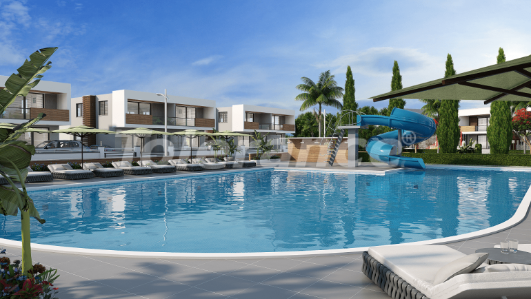 Villa van de ontwikkelaar in Famagusta, Noord-Cyprus zeezicht zwembad afbetaling - onroerend goed kopen in Turkije - 75842
