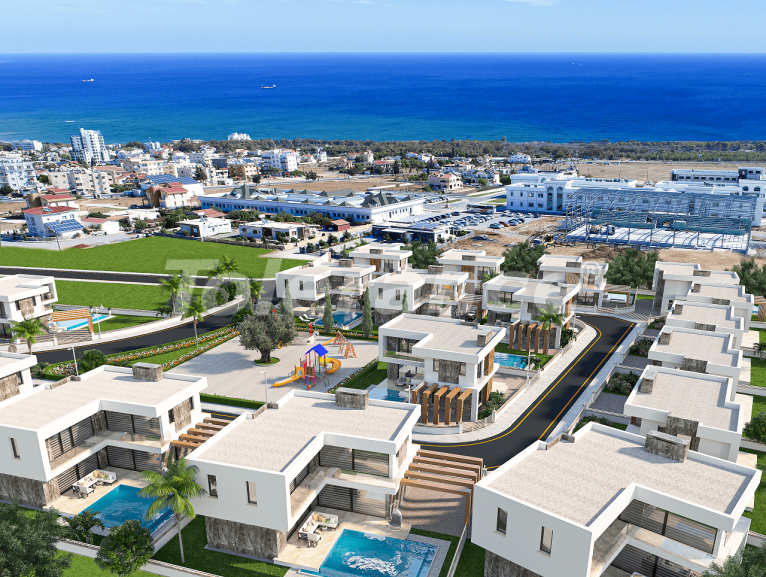 Villa vom entwickler in Famagusta, Nordzypern pool ratenzahlung - immobilien in der Türkei kaufen - 87250