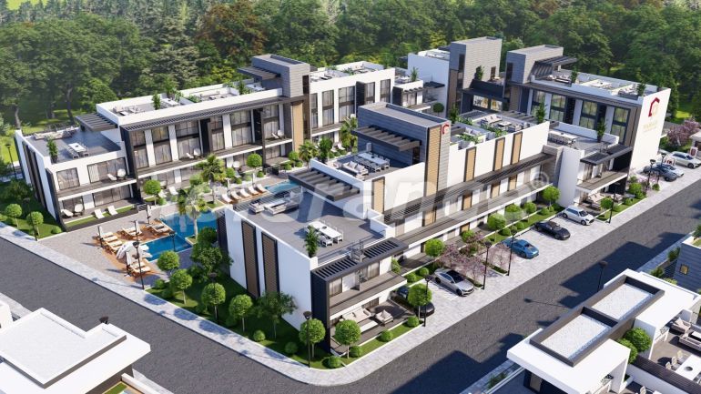 Villa from the developer in Famagusta, Northern Cyprus with pool with installment - 88135 Villa from the developer in Famagusta, Northern Cyprus with pool with installment - buy realty in Turkey - 88135