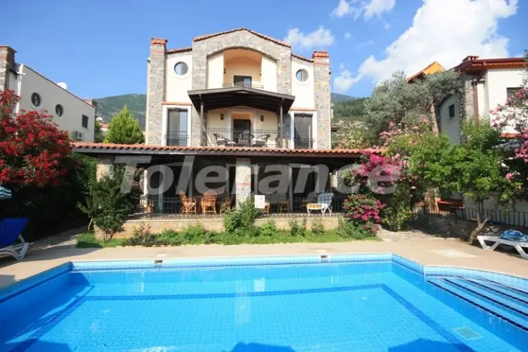 Villa in Fethie pool - buy realty in Turkey - 17392