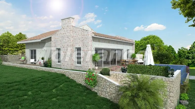 Villa in Fethie with pool with installment - 32872 Villa in Fethie with pool with installment - buy realty in Turkey - 32872