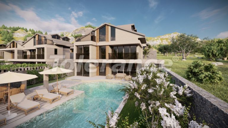 Villa from the developer in Fethie with pool - buy realty in Turkey - 46643
