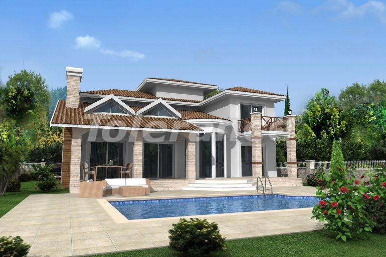 Villa van de ontwikkelaar in Fethiye zwembad - onroerend goed kopen in Turkije - 70090
