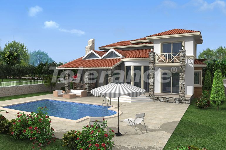 Villa van de ontwikkelaar in Fethiye zwembad - onroerend goed kopen in Turkije - 70093