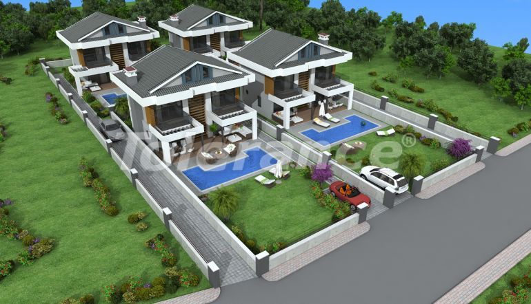 Villa du développeur еn Hisarönü, Fethiye piscine - 70222 Villa du développeur еn Hisarönü, Fethiye piscine - acheter un bien immobilier en Turquie - 70222
