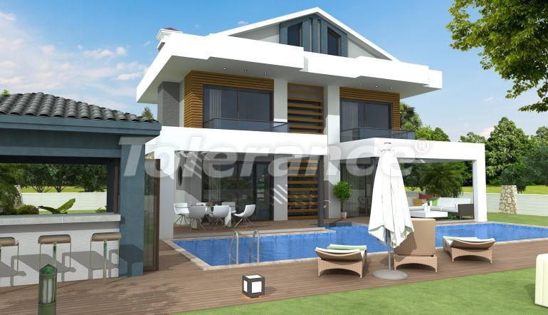 Villa vom entwickler in Hisarönü, Fethiye pool - immobilien in der Türkei kaufen - 70225