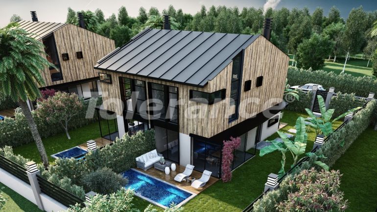 Villa van de ontwikkelaar in İzmir zwembad - 101051 Villa van de ontwikkelaar in İzmir zwembad - onroerend goed kopen in Turkije - 101051