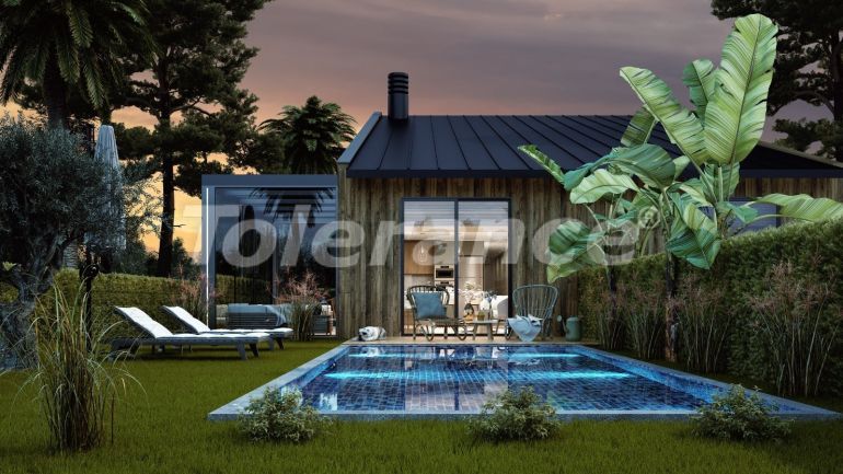Villa van de ontwikkelaar in İzmir zwembad - 101053 Villa van de ontwikkelaar in İzmir zwembad - onroerend goed kopen in Turkije - 101053