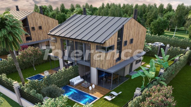 Villa van de ontwikkelaar in İzmir zwembad - 101054 Villa van de ontwikkelaar in İzmir zwembad - onroerend goed kopen in Turkije - 101054
