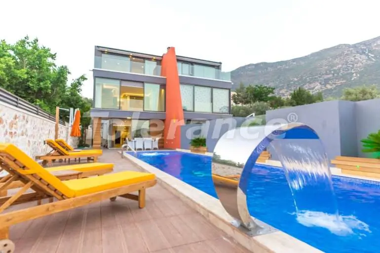 Villa from the developer in Kalkan pool - buy realty in Turkey - 14153