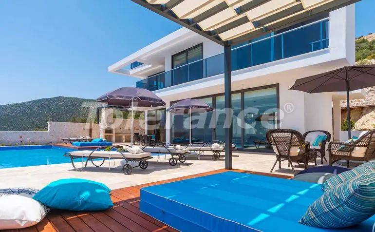 Villa in Kalkan with sea view with pool - buy realty in Turkey - 22340