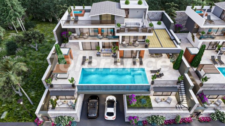 Villa in Kalkan zwembad - onroerend goed kopen in Turkije - 47131