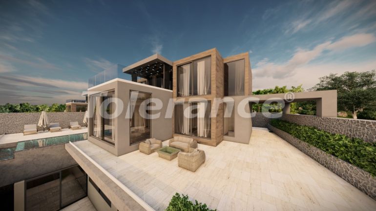 Villa vom entwickler in Kalkan meeresblick pool ratenzahlung - immobilien in der Türkei kaufen - 78536