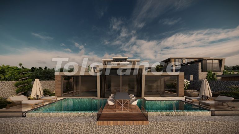 Villa van de ontwikkelaar in Kalkan zeezicht zwembad afbetaling - onroerend goed kopen in Turkije - 78607