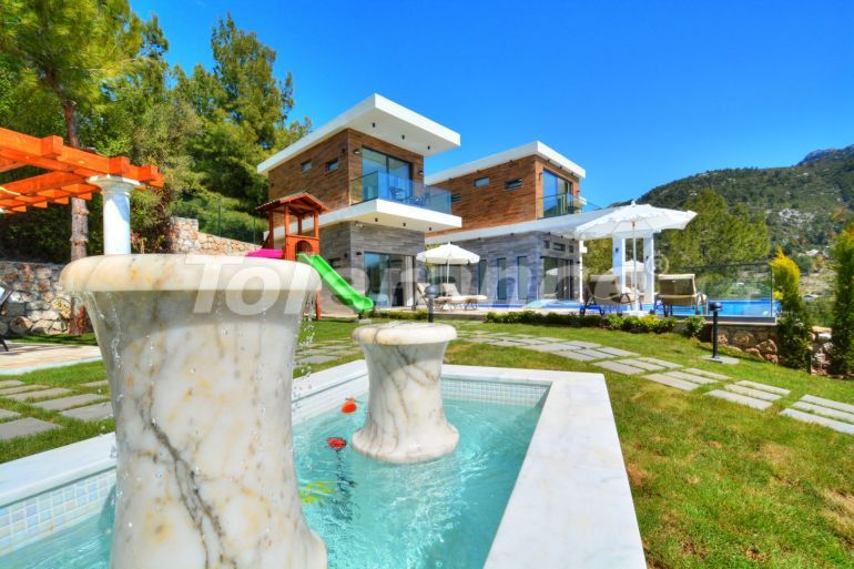 Villa du développeur еn Kalkan vue sur la mer piscine - acheter un bien immobilier en Turquie - 78883