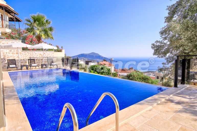 Villa du développeur еn Kalkan vue sur la mer piscine - acheter un bien immobilier en Turquie - 79407