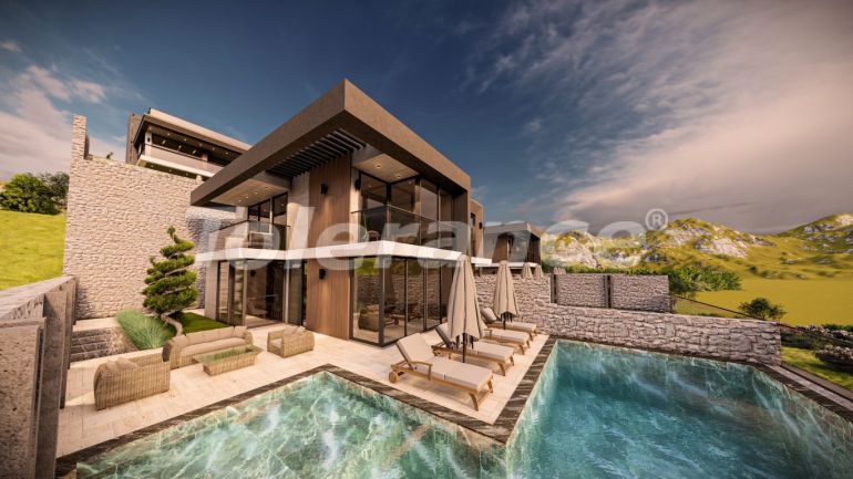 Villa du développeur еn Kalkan vue sur la mer piscine versement - acheter un bien immobilier en Turquie - 79676