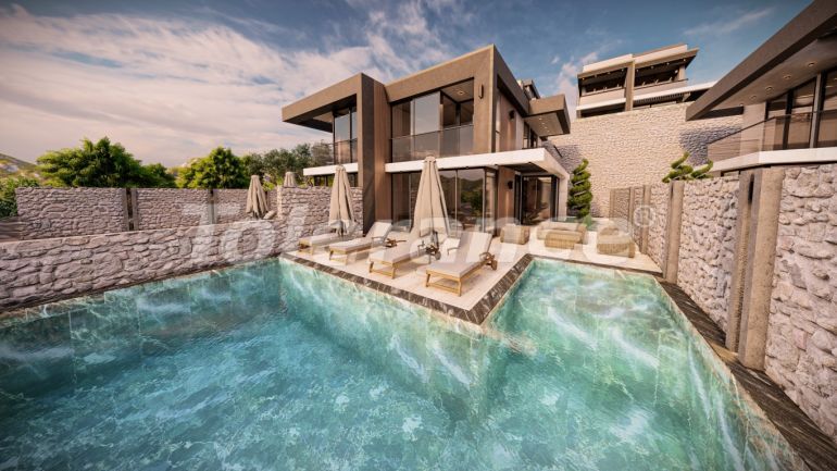 Villa du développeur еn Kalkan vue sur la mer piscine versement - acheter un bien immobilier en Turquie - 79677