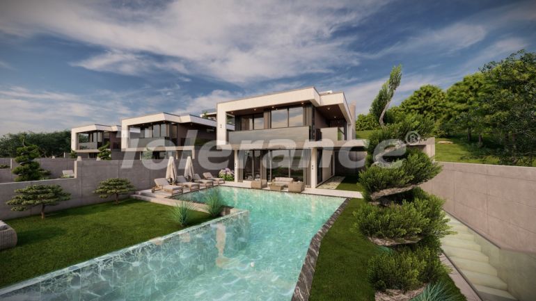Villa du développeur еn Kalkan vue sur la mer piscine - acheter un bien immobilier en Turquie - 80348