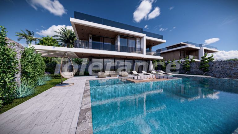 Villa vom entwickler in Kalkan meeresblick pool ratenzahlung - immobilien in der Türkei kaufen - 98735