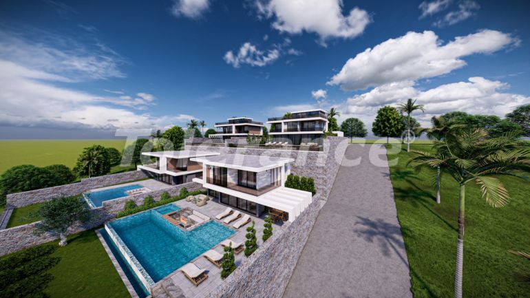 Villa from the developer in Kalkan with sea view with pool with installment - buy realty in Turkey - 98918