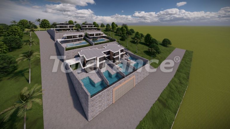 Villa van de ontwikkelaar in Kalkan zeezicht zwembad afbetaling - 98919 Villa van de ontwikkelaar in Kalkan zeezicht zwembad afbetaling - onroerend goed kopen in Turkije - 98919