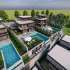 Villa vom entwickler in Kalkan meeresblick pool ratenzahlung - immobilien in der Türkei kaufen - 80808