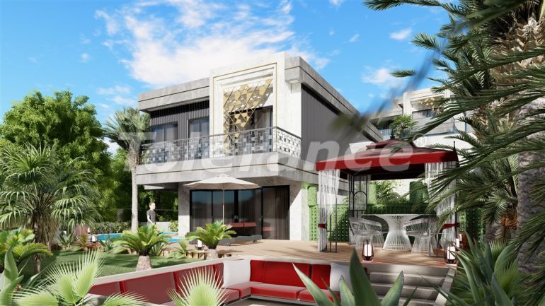 Villa du développeur еn Kargıcak, Alanya vue sur la mer piscine - acheter un bien immobilier en Turquie - 50067