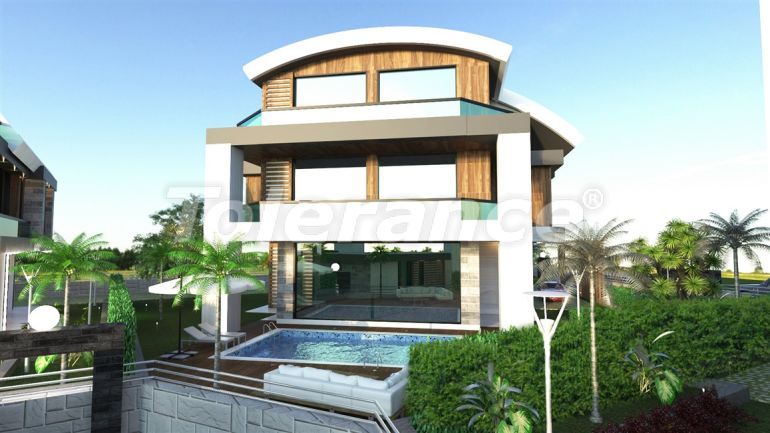 Villa in Kargıcak, Alanya meeresblick pool - immobilien in der Türkei kaufen - 50239