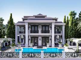 Villa in Kargicak, Alanya with sea view with pool with installment - buy realty in Turkey - 50010