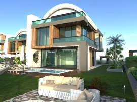 Villa in Kargicak, Alanya with sea view with pool with installment - buy realty in Turkey - 50248