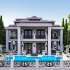 Villa in Kargicak, Alanya with sea view with pool - buy realty in Turkey - 50010