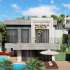 Villa from the developer in Kargicak, Alanya with sea view with pool - buy realty in Turkey - 50068