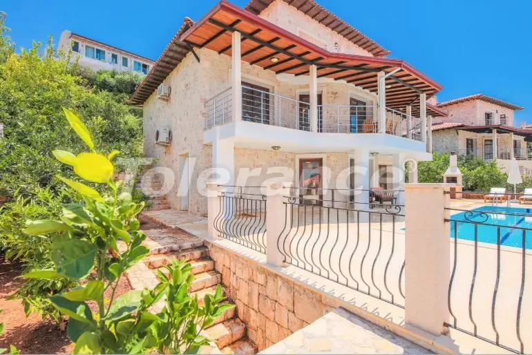 Villa in Kas with sea view with pool - buy realty in Turkey - 31406