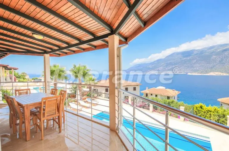Villa in Kas with sea view with pool - buy realty in Turkey - 31423