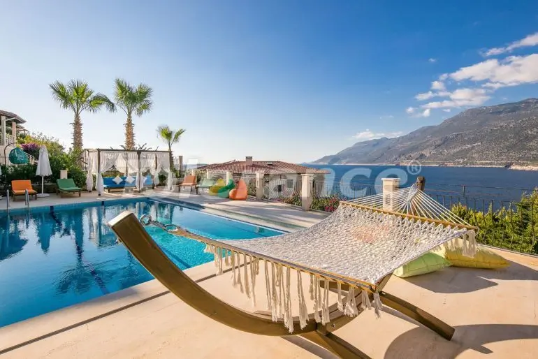 Villa in Kas with sea view with pool - buy realty in Turkey - 31433
