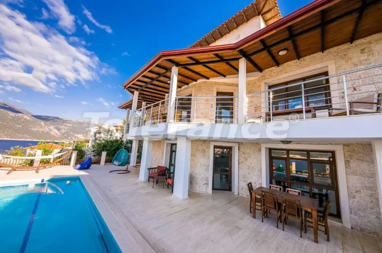 Villa in Kas with sea view with pool - buy realty in Turkey - 31438