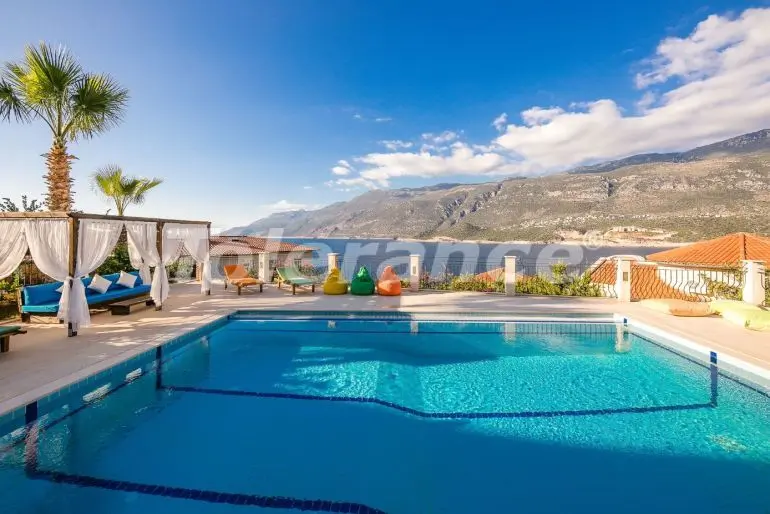 Villa in Kas with sea view with pool - buy realty in Turkey - 31439