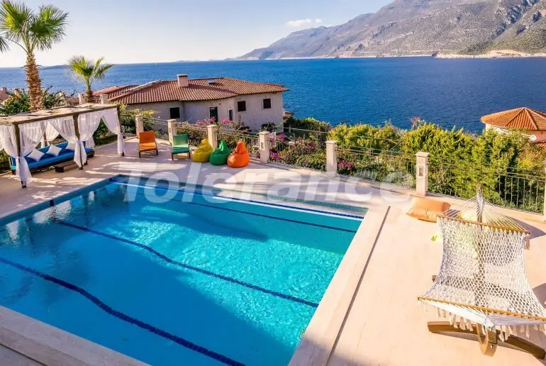 Villa in Kas with sea view with pool - buy realty in Turkey - 31444