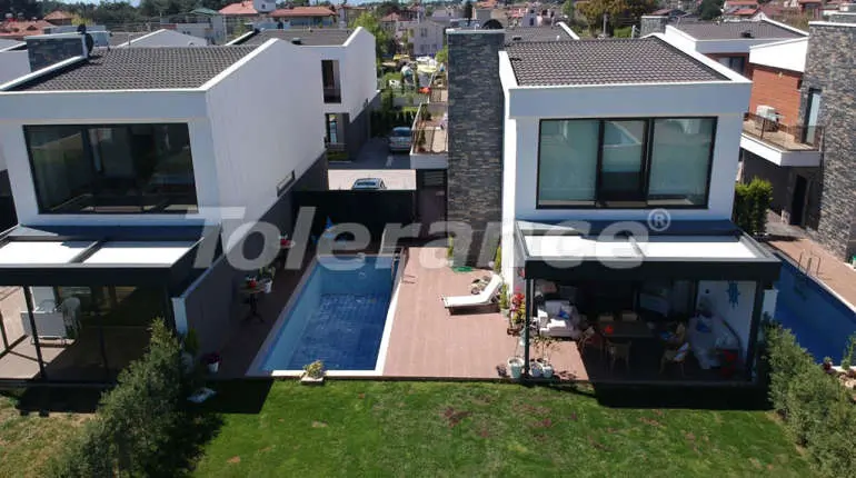 Villa du développeur еn Kepez, Antalya piscine - acheter un bien immobilier en Turquie - 13944