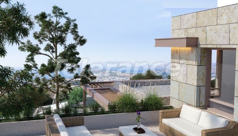 Villa from the developer in Konacık, Bodrum with sea view with pool with installment - buy realty in Turkey - 102375