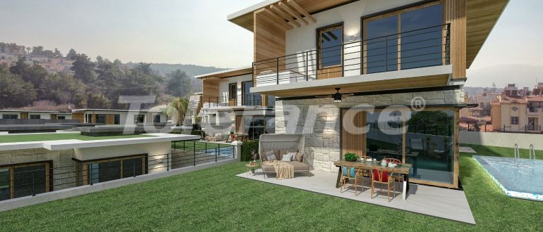 Villa van de ontwikkelaar in Kuşadası zeezicht zwembad - onroerend goed kopen in Turkije - 99953
