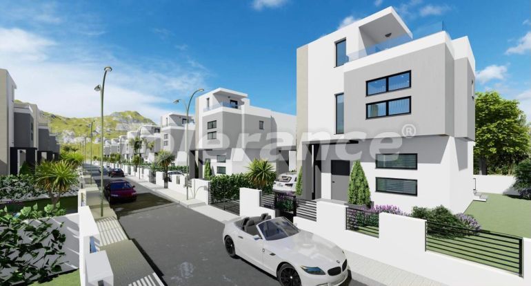 Villa du développeur еn Kyrénia, Chypre du Nord vue sur la mer piscine - acheter un bien immobilier en Turquie - 106298